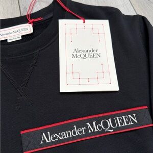 Alexander McQueen Black Crewneck Sweater